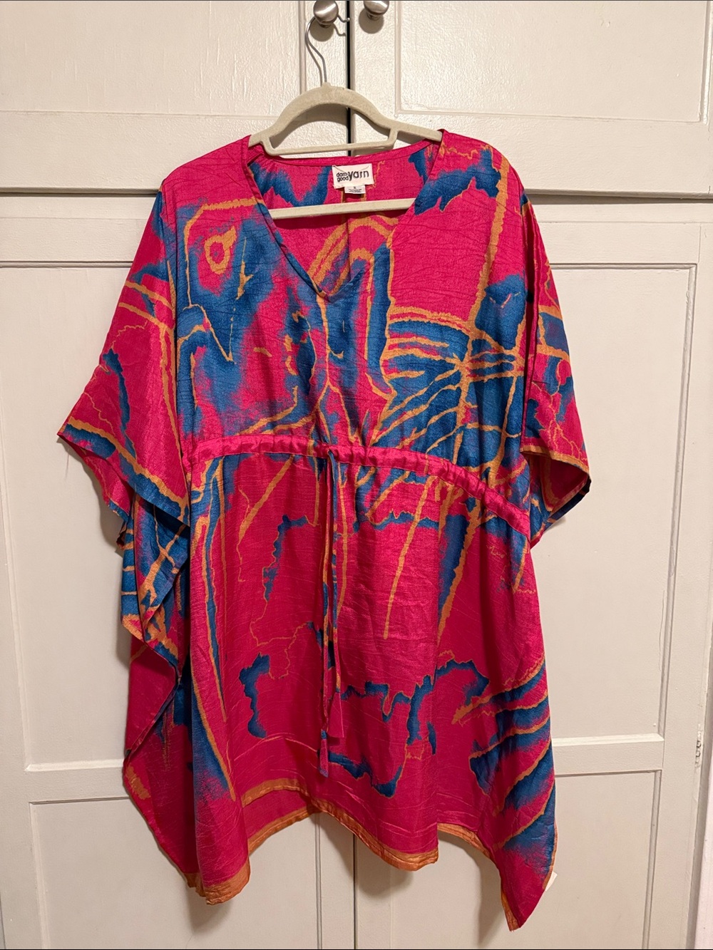 Silk Kaftan dress from Darn Good Yarn